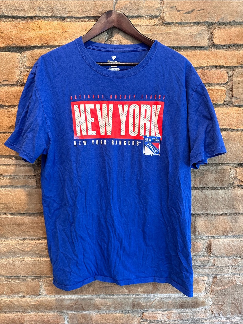 New York Rangers Fanatics Graphic Tee XL